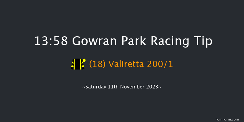 Gowran Park 13:58 Maiden Hurdle 16f Tue 17th Oct 2023