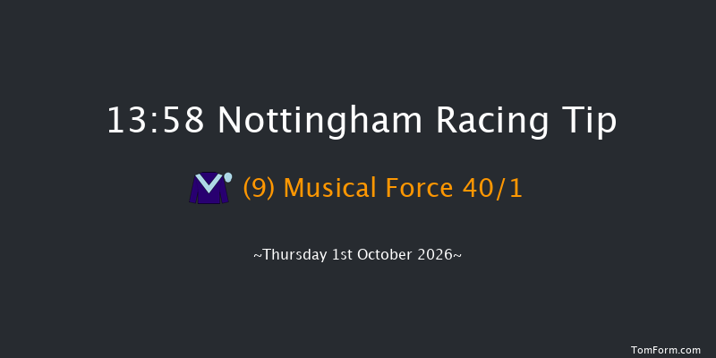 Nottingham 13-58 (Class 4) 6f Tue 11th Aug 2026