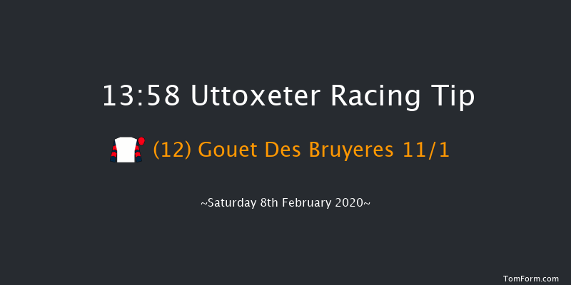 Best Odds Guaranteed At MansionBet Maiden Hurdle (Div 2) Uttoxeter 13:58 Maiden Hurdle (Class 4) 16f Sat 25th Jan 2020
