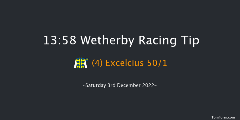 Wetherby 13:58 Handicap Hurdle (Class 3) 16f Wed 23rd Nov 2022