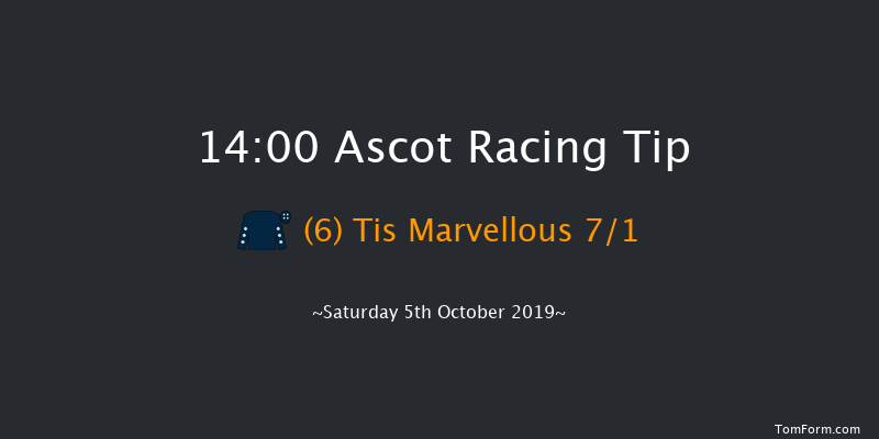 Ascot 14:00 Listed (Class 1) 5f Fri 4th Oct 2019