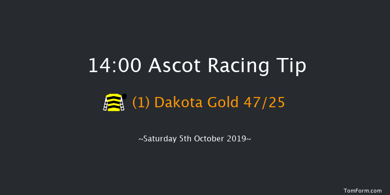 Ascot 14:00 Listed (Class 1) 5f Fri 4th Oct 2019