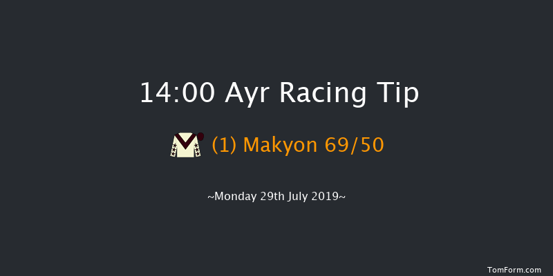 Ayr 14:00 Stakes (Class 5) 6f Mon 22nd Jul 2019