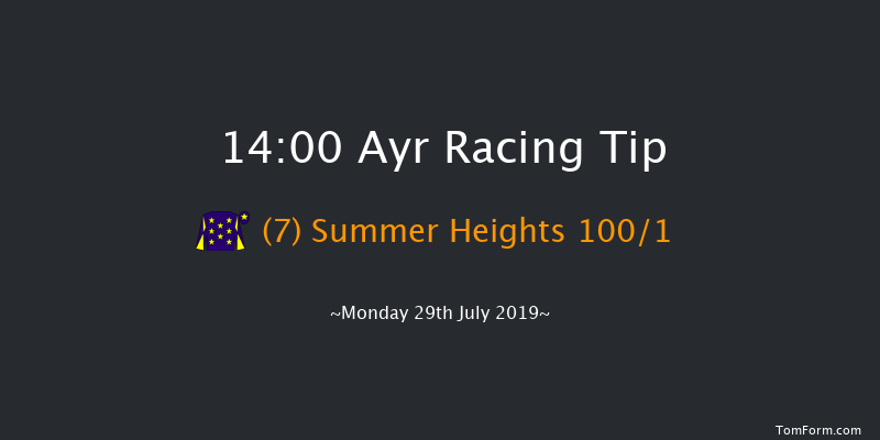 Ayr 14:00 Stakes (Class 5) 6f Mon 22nd Jul 2019