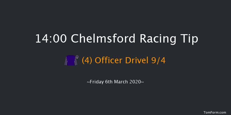 toteplacepot First Bet Of The Day Classified Stakes Chelmsford 14:00 Stakes (Class 6) 10f Thu 27th Feb 2020