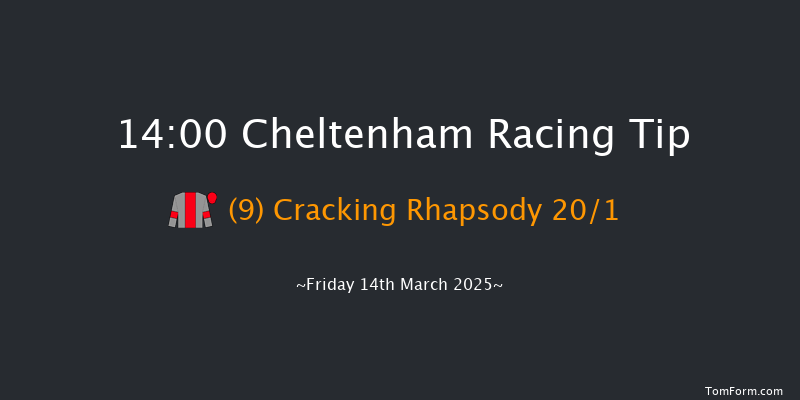 Cheltenham  14:00 Handicap Hurdle (Class 1) 17f Thu 13th Mar 2025