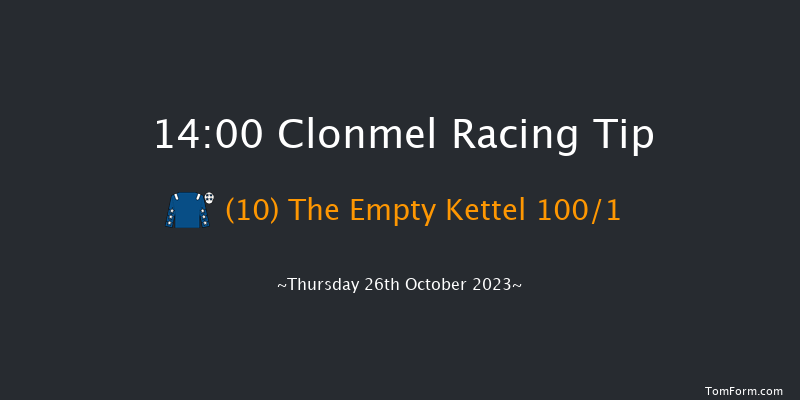 Clonmel 14:00 Maiden Hurdle 17f Thu 28th Sep 2023