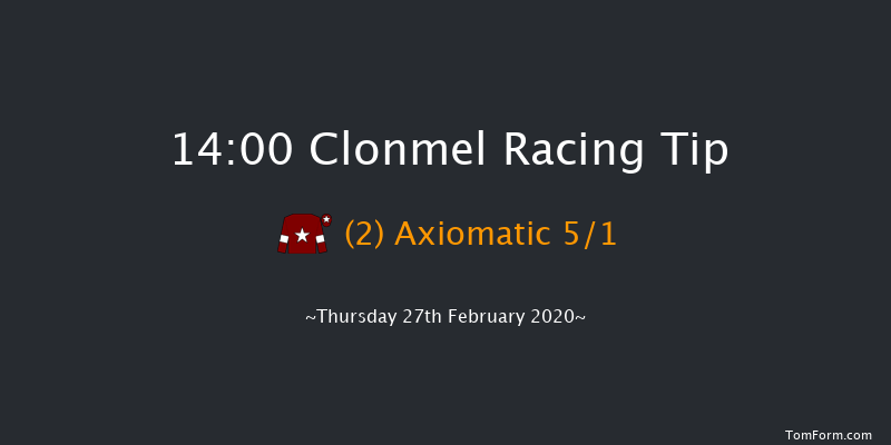 Irish Stallion Farms EBF Maiden Hurdle Clonmel 14:00 Maiden Hurdle 19f Thu 9th Jan 2020
