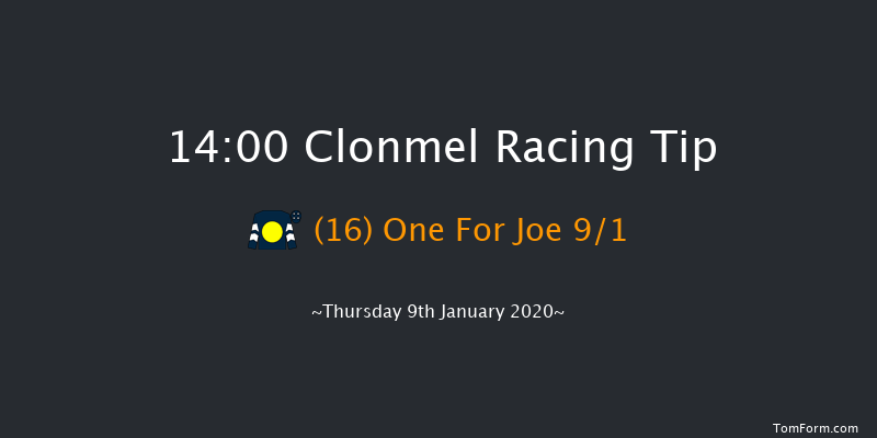 Clonmel 14:00 Maiden Hurdle 20f Thu 5th Dec 2019