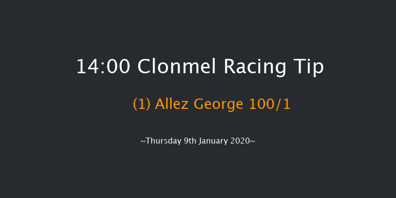 Clonmel 14:00 Maiden Hurdle 20f Thu 5th Dec 2019