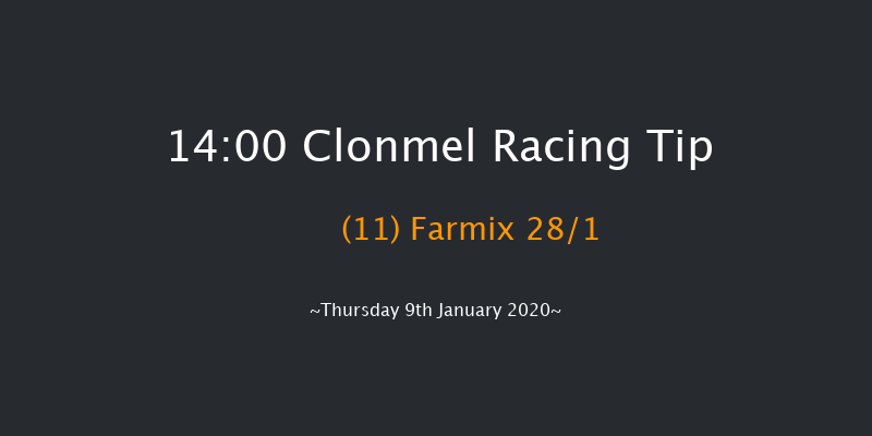 Clonmel 14:00 Maiden Hurdle 20f Thu 5th Dec 2019