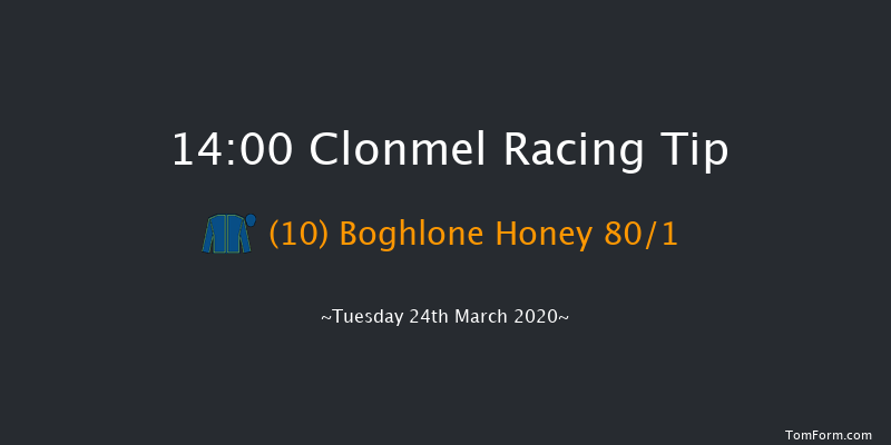 Money Back On The BoyleSports App Maiden Hurdle Clonmel 14:00 Maiden Hurdle 16f Wed 4th Mar 2020