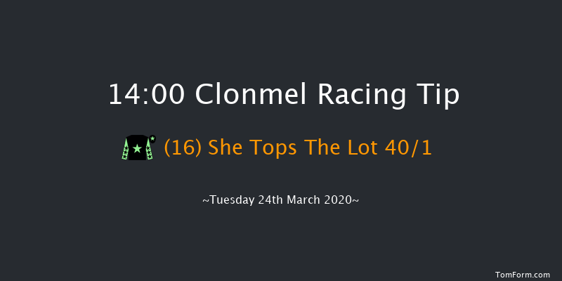 Money Back On The BoyleSports App Maiden Hurdle Clonmel 14:00 Maiden Hurdle 16f Wed 4th Mar 2020