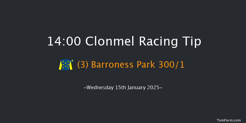 Clonmel  14:00 Maiden Hurdle 17f Tue 3rd Dec 2024