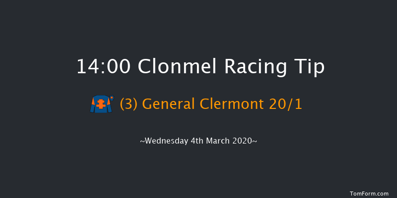 Rosegreen Maiden Hurdle Clonmel 14:00 Maiden Hurdle 16f Thu 27th Feb 2020