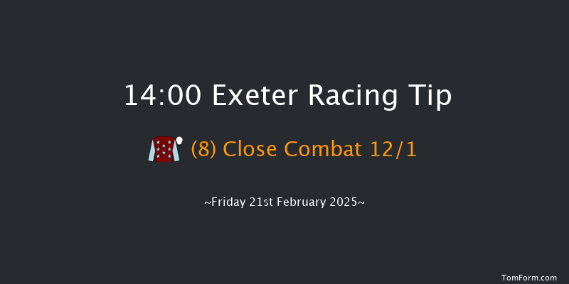 Exeter  14:00 Maiden Hurdle (Class 4) 17f Sun 9th Feb 2025
