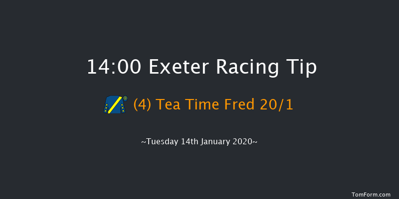Exeter 14:00 Handicap Hurdle (Class 4) 23f Wed 1st Jan 2020