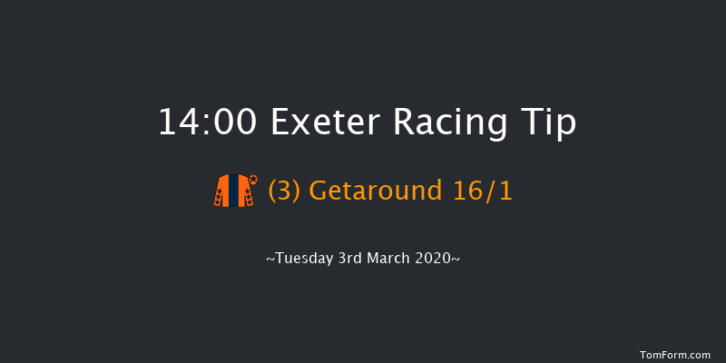 starsports.bet Novices' Hurdle Exeter 14:00 Maiden Hurdle (Class 4) 23f Fri 21st Feb 2020