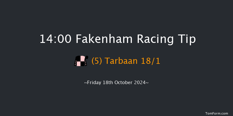 Fakenham  14:00 Maiden Hurdle (Class 4) 16f Sun 2nd Jun 2024