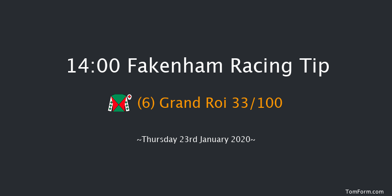 Fakenham 14:00 Maiden Hurdle (Class 3) 16f Wed 1st Jan 2020
