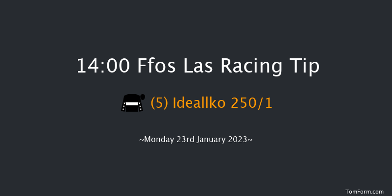 Ffos Las 14:00 Maiden Hurdle (Class 4) 20f Thu 5th Jan 2023