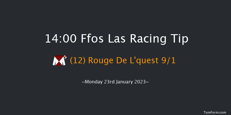 Ffos Las 14:00 Maiden Hurdle (Class 4) 20f Thu 5th Jan 2023