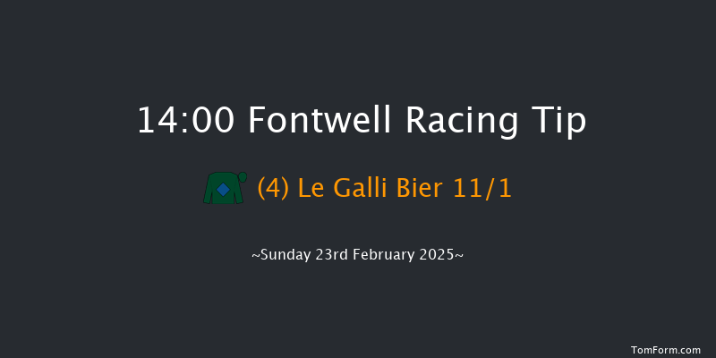 Fontwell  14:00 Maiden Hurdle (Class 4) 18f Sun 26th Jan 2025