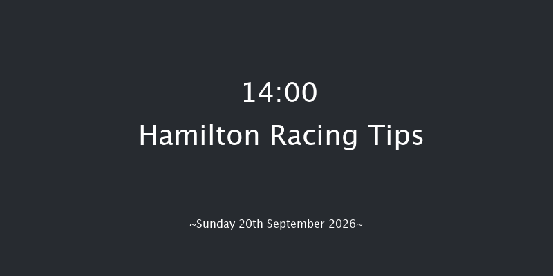 Hamilton 14-00 (Class 4) 8f Wed 2nd Sep 2026