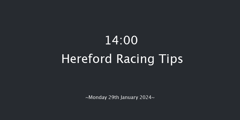 Hereford  14:00 Maiden Hurdle
(Class 4) 22f Thu 4th Jan 2024