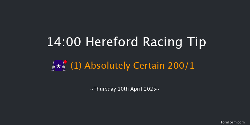 Hereford 14-00 (Class 4) 19f Wed 26th Mar 2025
