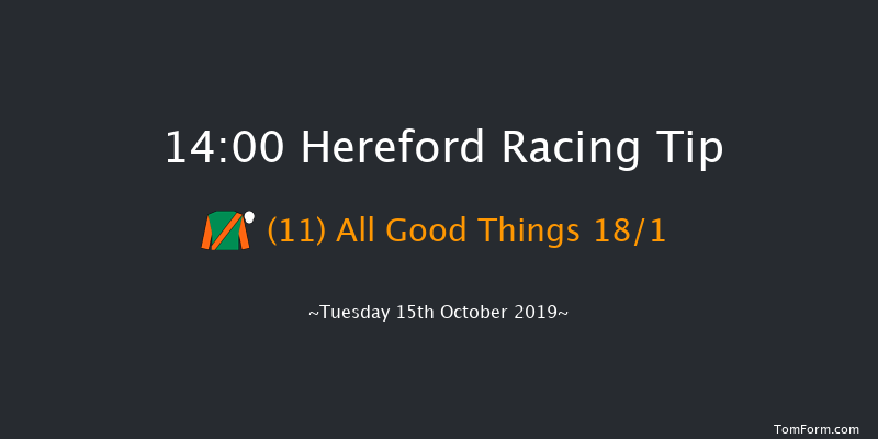 Hereford 14:00 Handicap Hurdle (Class 5) 22f Thu 1st Jan 1970