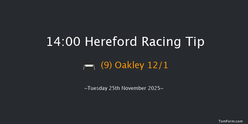 Hereford 14-00 (Class 5) 19f Tue 11th Nov 2025