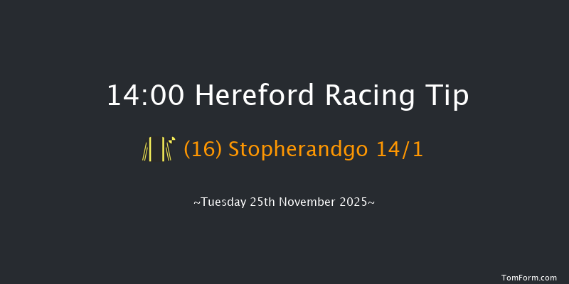 Hereford 14-00 (Class 5) 19f Tue 11th Nov 2025