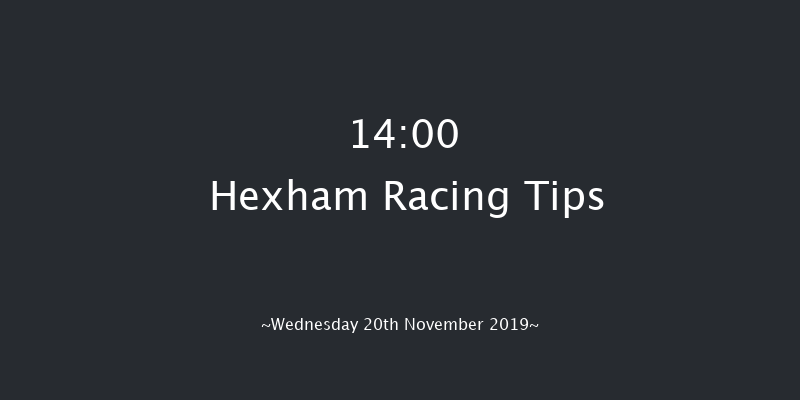 Hexham 14:00 Maiden Hurdle (Class 4) 20f Fri 8th Nov 2019
