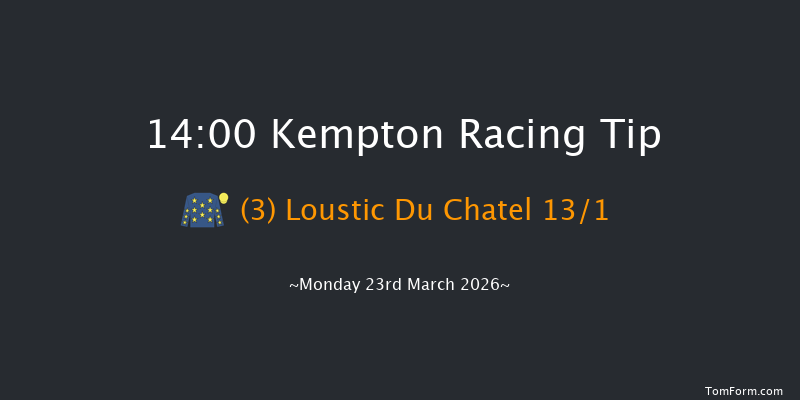 Kempton 14-00 (Class 4) 16f Wed 18th Mar 2026