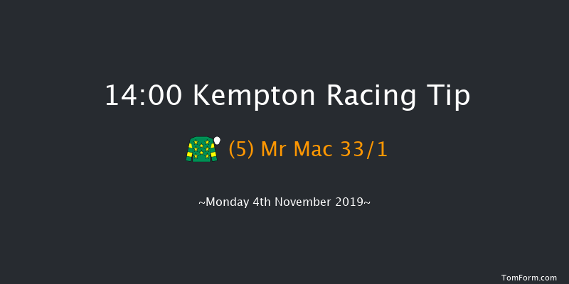 Kempton 14:00 Handicap (Class 5) 8f Thu 31st Oct 2019