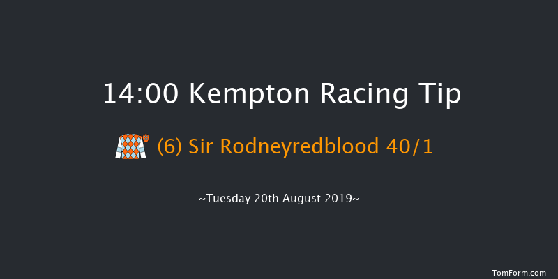 Kempton 14:00 Handicap (Class 6) 6f Wed 14th Aug 2019