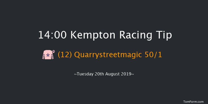 Kempton 14:00 Handicap (Class 6) 6f Wed 14th Aug 2019