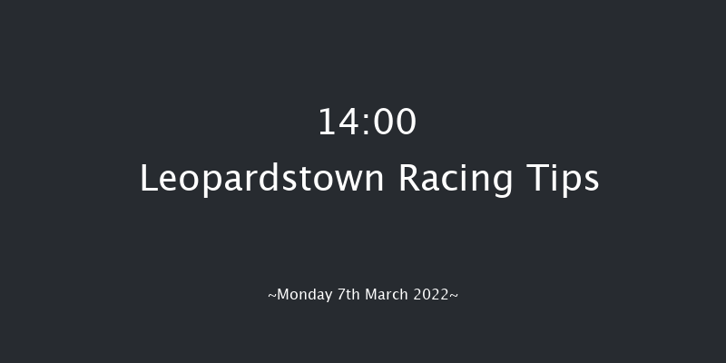 Leopardstown 14:00 Maiden Hurdle 16f Sun 6th Mar 2022