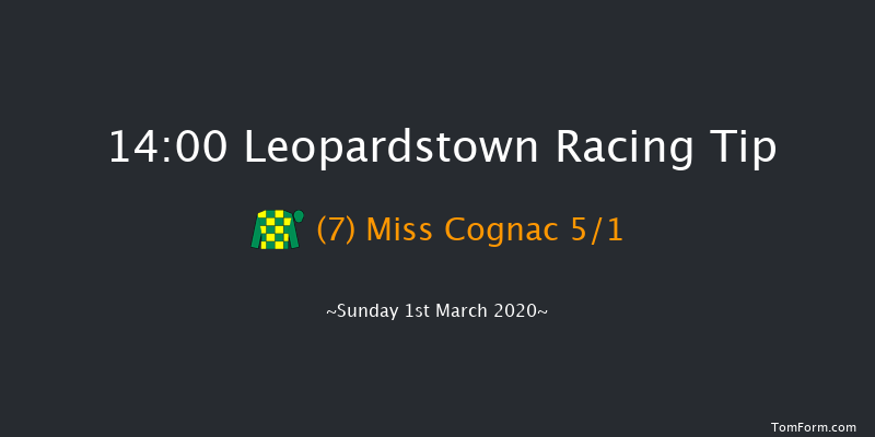 Anton O'Toole Memorial Mares Novice Hurdle Leopardstown 14:00 Maiden Hurdle 20f Sun 2nd Feb 2020