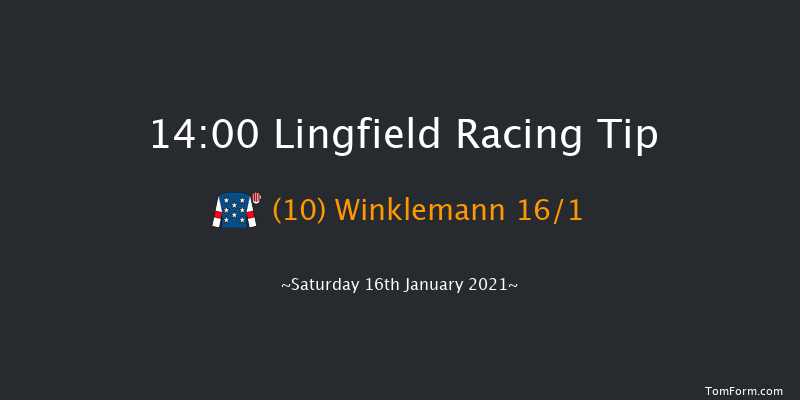 Bombardier 'March To Your Own Drum' Handicap Lingfield 14:00 Handicap (Class 6) 8f Tue 12th Jan 2021