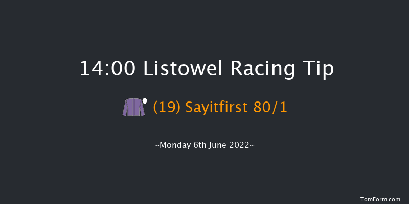 Listowel 14:00 Maiden Hurdle 16f Sun 5th Jun 2022