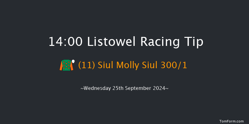 Listowel  14:00 Maiden Hurdle 16f  Tue 24th Sep 2024