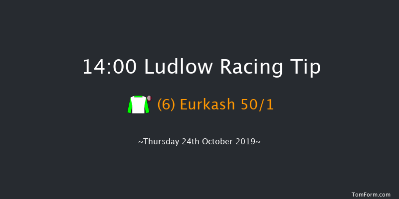 Ludlow 14:00 Maiden Hurdle (Class 4) 16f Wed 9th Oct 2019