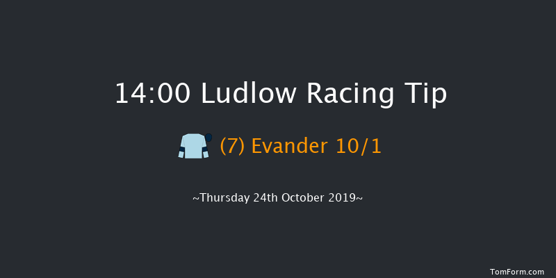 Ludlow 14:00 Maiden Hurdle (Class 4) 16f Wed 9th Oct 2019