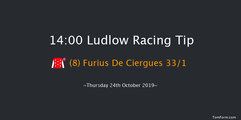Ludlow 14:00 Maiden Hurdle (Class 4) 16f Wed 9th Oct 2019