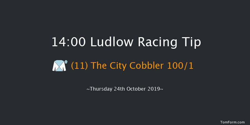Ludlow 14:00 Maiden Hurdle (Class 4) 16f Wed 9th Oct 2019