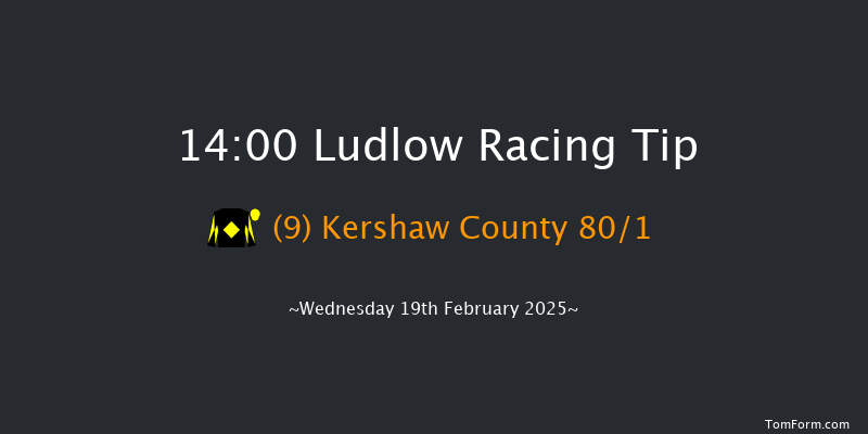 Ludlow  14:00 Maiden Hurdle (Class 4) 16f Wed 5th Feb 2025