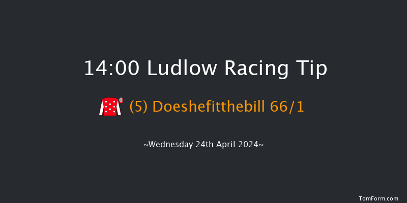 Ludlow  14:00 Maiden Hurdle (Class
4) 16f Tue 2nd Apr 2024