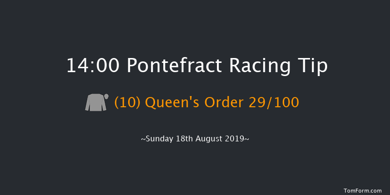 Pontefract 14:00 Stakes (Class 4) 5f Wed 7th Aug 2019